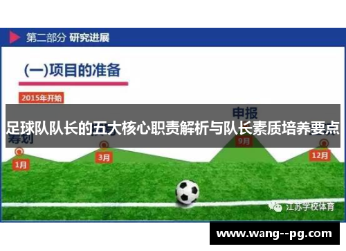 足球队队长的五大核心职责解析与队长素质培养要点