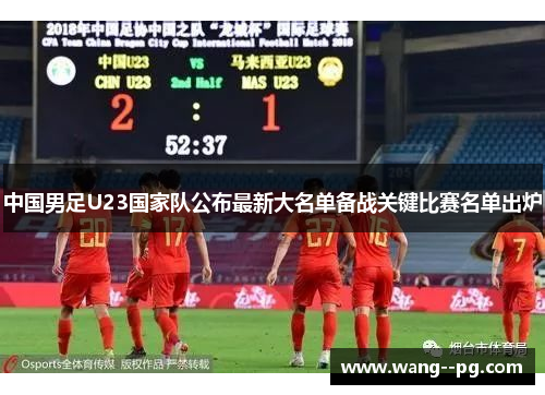 中国男足U23国家队公布最新大名单备战关键比赛名单出炉 中国男足U23国家队公布最新大名单备战关键比赛名单出炉